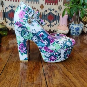 Iron Fist Shoes Platform Heels Size 11
